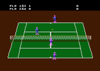 Screenshot of Atari Tennis M4