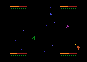 Screenshot of Astrowarriors M4