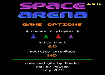 Screenshot of Space Arena 16k