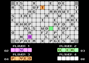 Screenshot of Word Frenzy