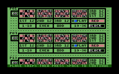 Screenshot of MultiJoy 17Players Roulette